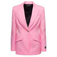Sacouri Versace Wool Single-Breasted Blazer Femei