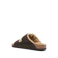 Sandale Birkenstock pentru Barbati - Sandale Birkenstock Birkenstock Arizona Suede Shearling Slides BROWN Barbati (BM 18434775) - B-mall.ro