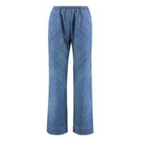 Pantaloni casual Pinko Namibia Printed Cotton Trousers Femei
