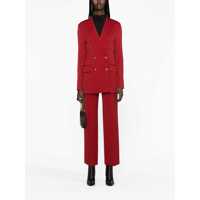 Imbracaminte Dama pagina 500 - Sacouri Victoria Beckham Victoria Beckham Double-Breasted Wool Blazer RED Femei (BM 18435237) - B-mall.ro