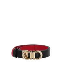 Curele Salvatore Ferragamo Gancini Reversible Leather Belt Femei