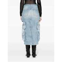 Imbracaminte Dama pagina 499 - Fuste THE ATTICO The Attico Midi Skirt BLUE Femei (BM 18436170) - B-mall.ro