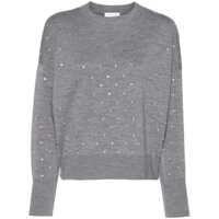 Pulovere Rabanne Crew-Neck Wool Sweater Femei