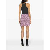 Fuste Isabel Marant Dama - Fuste Isabel Marant Isabel Marant Milendi Printed Silk Skirt PURPLE Femei (BM 18436569) - B-mall.ro