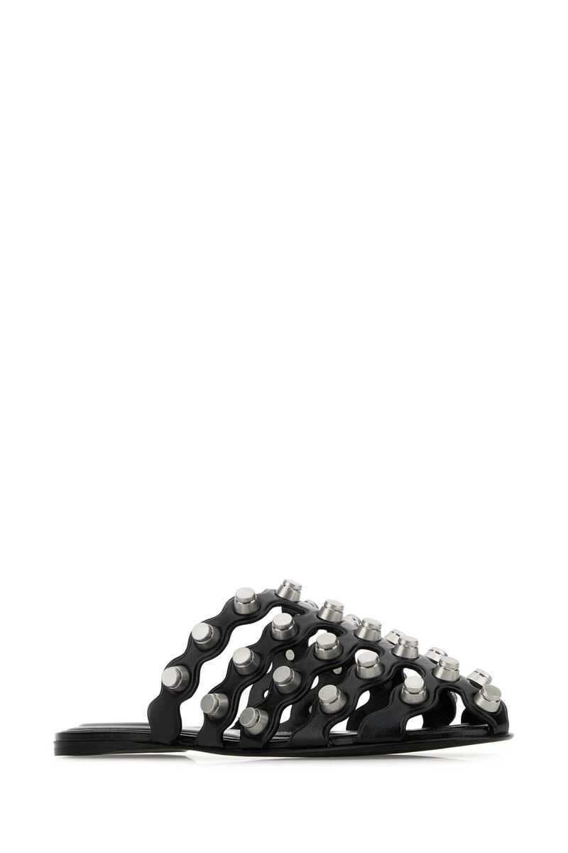 Sandale Alexander Wang Alexander Wang Slippers Black Femei (BM 18437118) 2