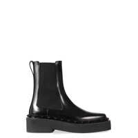 Bocanci Valentino Garavani Rockstud M-Way Leather Chelsea Boots Femei