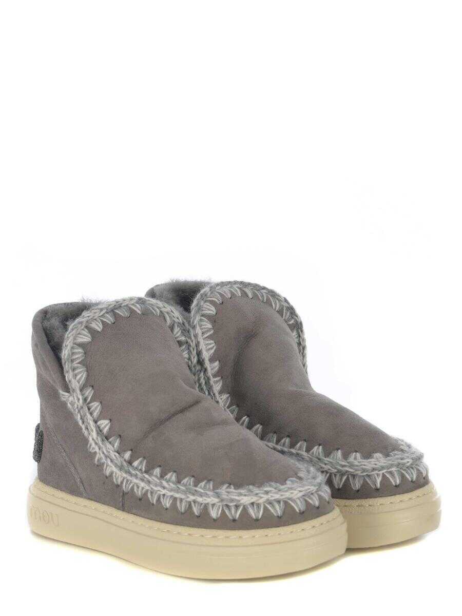 Sneakers Mou Mou Boots  Eskimo Bold GREY Femei (BM 18438003) 2