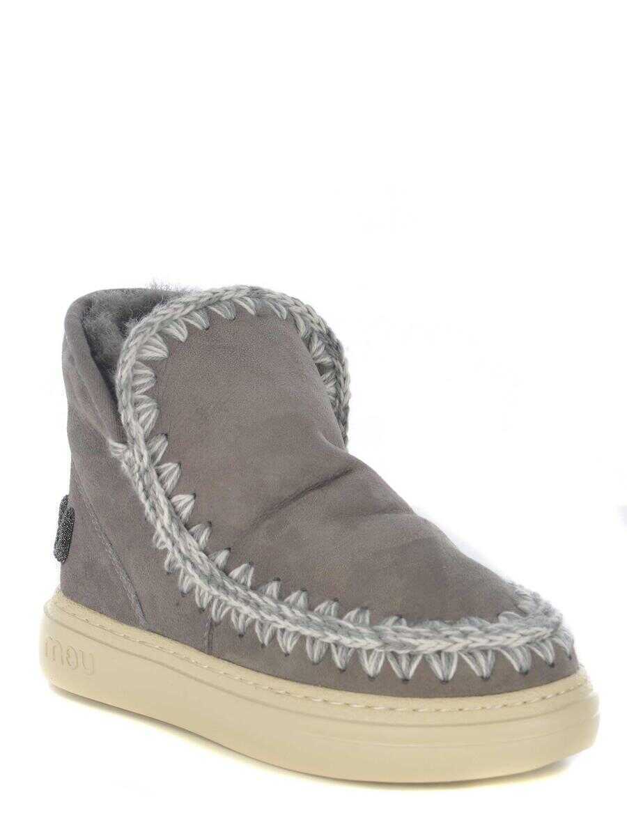 Sneakers Mou Mou Boots  Eskimo Bold GREY Femei (BM 18438003) 3