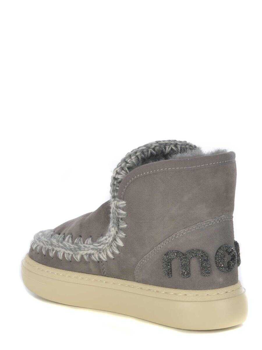 Sneakers Mou Mou Boots  Eskimo Bold GREY Femei (BM 18438003) 4