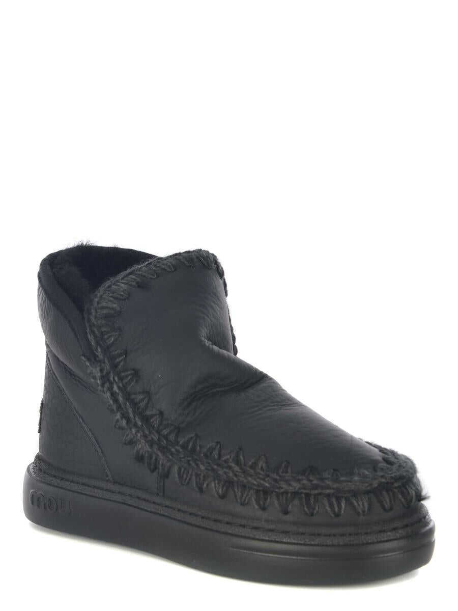 Sneakers Mou Mou Boots  Eskimo Bold Black Femei (BM 18438147) 3