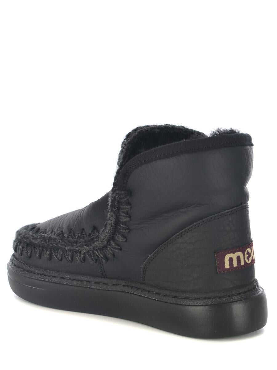 Sneakers Mou Mou Boots  Eskimo Bold Black Femei (BM 18438147) 4