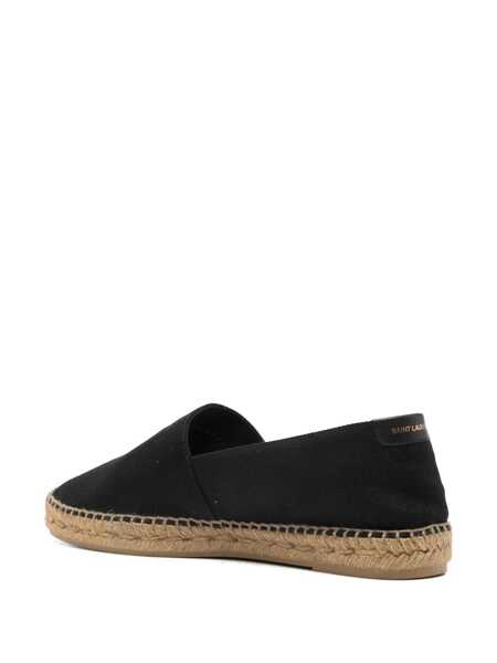Mocasini Saint Laurent Saint Laurent Canvas Espadrilles Black Barbati (BM 18438822) 3
