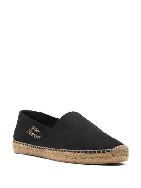 Espadrile Saint Laurent Saint Laurent Espadrillas Black Barbati (BM 18438837) 2