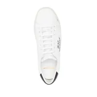 Pantofi sport Saint Laurent Dama - Sneakers Saint Laurent Saint Laurent Sl/06 Court Sneakers BLANC OPTIQUE/NERO Femei (BM 18438936) - B-mall.ro