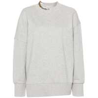 Pulovere Stella McCartney Chain-Link-Detailing Mélange Sweatshirt Femei