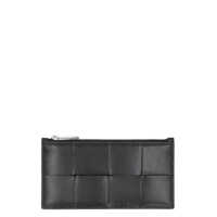 Portofele Bottega Veneta Cassette Leather Card Holder Barbati