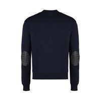 Pulovere Bottega Veneta pentru Barbati - Pulovere Bottega Veneta Bottega Veneta Crew-Neck Cashmere Sweater BLUE Barbati (BM 18440382) - B-mall.ro