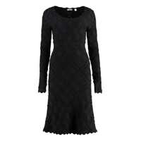 Rochii Burberry Scalloped Detail Dress Femei