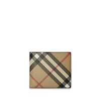 Portofele Burberry Check Print Wallet Barbati