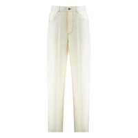 Pantaloni casual Bottega Veneta Wool Wide-Leg Trousers Femei