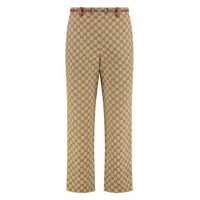 Pantaloni casual Gucci Gg Fabric Trousers Femei