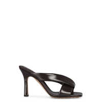 Pantofi cu toc Bottega Veneta Riva Leather Mules Femei