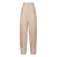 Pantaloni casual Bottega Veneta Viscose Blend Trousers Femei