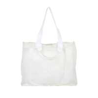Genti de mana Maison Margiela Quilted Tote Bag With Large Embroidery Femei