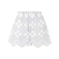 Pantaloni casual RAQUEL DINIZ Raquel Diniz Cotton Blend Shorts