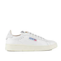 Sneakers Autry Dallas Low White Leather Sneakers Barbati
