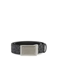 Curele Dolce & Gabbana Logo Reversible Belt Barbati