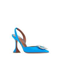 Pantofi cu toc AMINA MUADDI Dama - Pantofi cu toc AMINA MUADDI Amina Muaddi Heeled Shoes BLUE Femei (BM 18443535) - B-mall.ro