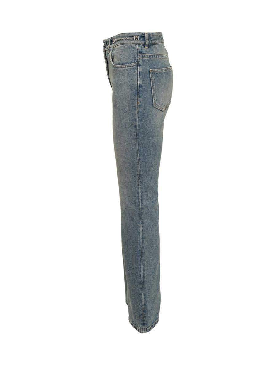 Blugi Givenchy Givenchy Denim Boot Cut Jeans BLUE Femei (BM 18444156) 3