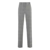 Pantaloni casual Pt Torino Prince-Of-Wales Checked Trousers Femei