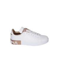 Sneakers Dolce & Gabbana Portofino Line Sneakers In Nappa Leather Femei