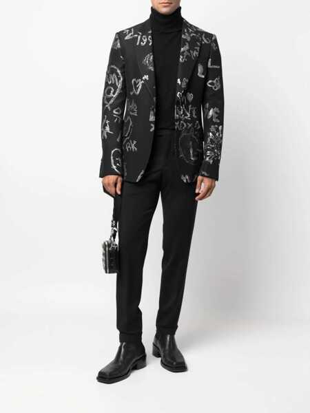 Pantaloni PT TORINO Pt Torino Virgin Wool Tailored Trousers Black Barbati (BM 18444903) 2