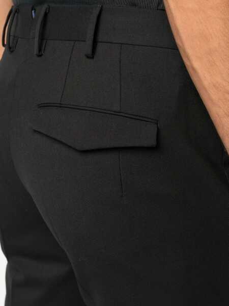 Pantaloni PT TORINO Pt Torino Virgin Wool Tailored Trousers Black Barbati (BM 18444903) 5