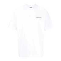 Tricouri Marcelo Burlon County Of Milan Cotton Crew-Neck T-Shirt Barbati