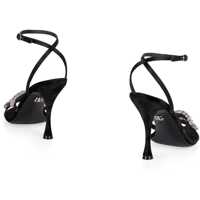 Pantofi cu toc Dolce & Gabbana Dama - Pantofi cu toc Dolce & Gabbana Dolce & Gabbana Satin Sandals Black Femei (BM 18445161) - B-mall.ro