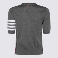 Pulovere Thom Browne Dama - Pulovere Thom Browne Thom Browne Sweaters Grey Femei (BM 18446061) - B-mall.ro