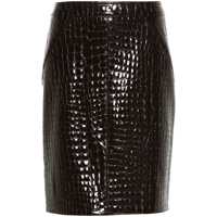 Fuste Tom Ford Leather Skirt Femei