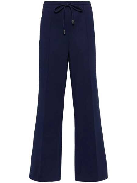 Pantaloni casual JW Anderson JW Anderson Bootcut Track Pants BLUE Femei (BM 18448524) 1