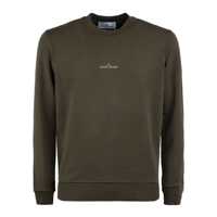 Pulovere Stone Island Crewneck Sweatshirt With 'Institutional Five' Print Barbati