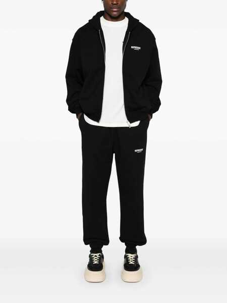 Pantaloni REPRESENT Represent Pants Black Barbati (BM 18450018) 2