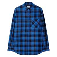 Camasi Off-White Cotton Overshirt Barbati