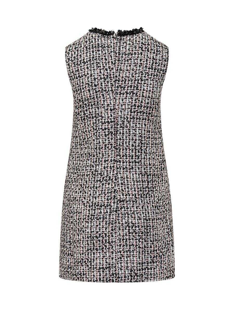 Rochii Self-Portrait Self-Portrait Mini Boucle Dress Black Femei (BM 18450681) 2