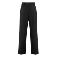 Pantaloni casual Palm Angels Wool Blend Trousers Femei