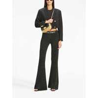 Imbracaminte Palm Angels Dama - Geci Palm Angels Palm Angels Double-Breasted Wool Blazer Black Femei (BM 18451125) - B-mall.ro