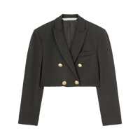 Geci Palm Angels Double-Breasted Wool Blazer Femei