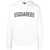 DSQUARED2 DSQUARED2 Cotton Hoodie WHITE